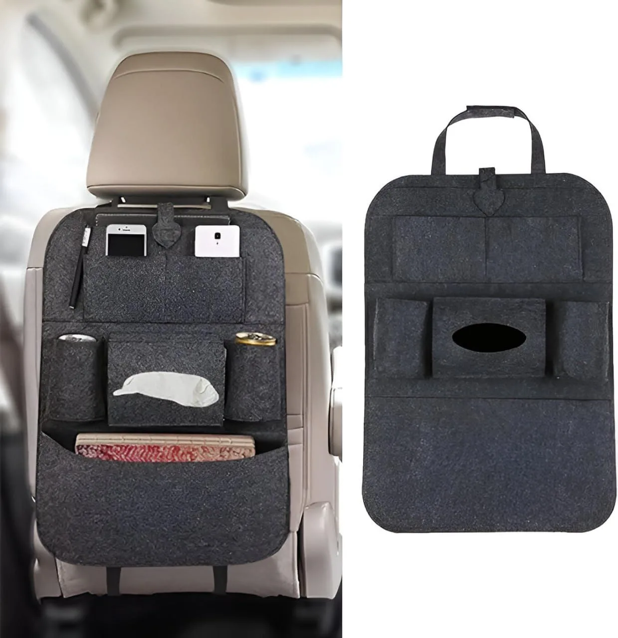 best car back seat organizer