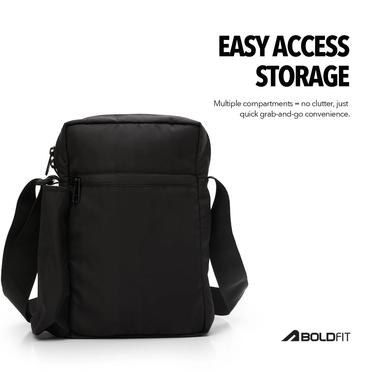 best travel money belt - Boldfit Sling Bag for Man Unisex Cr 3 Boldfit Sling Bag for Man U - view 3