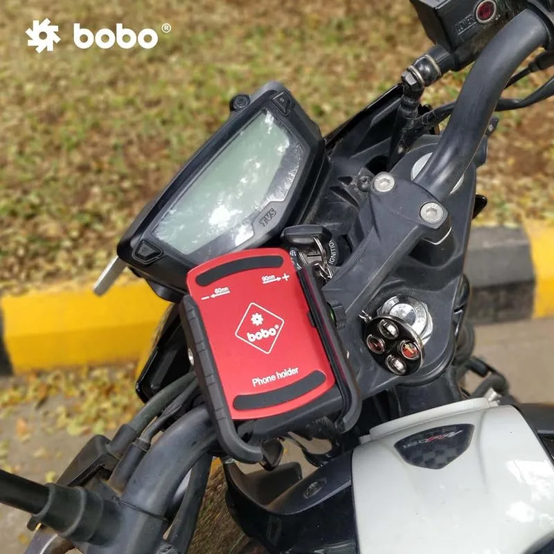 In-Depth Review: best bike phone mount - BOBO BM4 Jaw-Grip Waterproof Bike/Motorcycle/Scooter Mobile Phone Holder Mount, Ideal for Maps and GPS Naviga 5 BOBO BM4 Jaw-Grip Waterp - view 4
