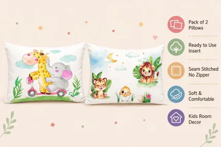 Kids Pillow Pack of 2, 1 - view 2