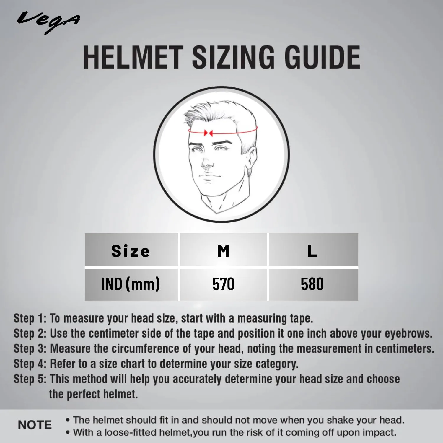 In-Depth Review: best bike helmet full face - Vega Edge ISI Certified Full Face Gloss Finish Helmet for Men and Women with Clear Visor(Black, Size:M) 6 Vega Edge ISI Certified - view 5