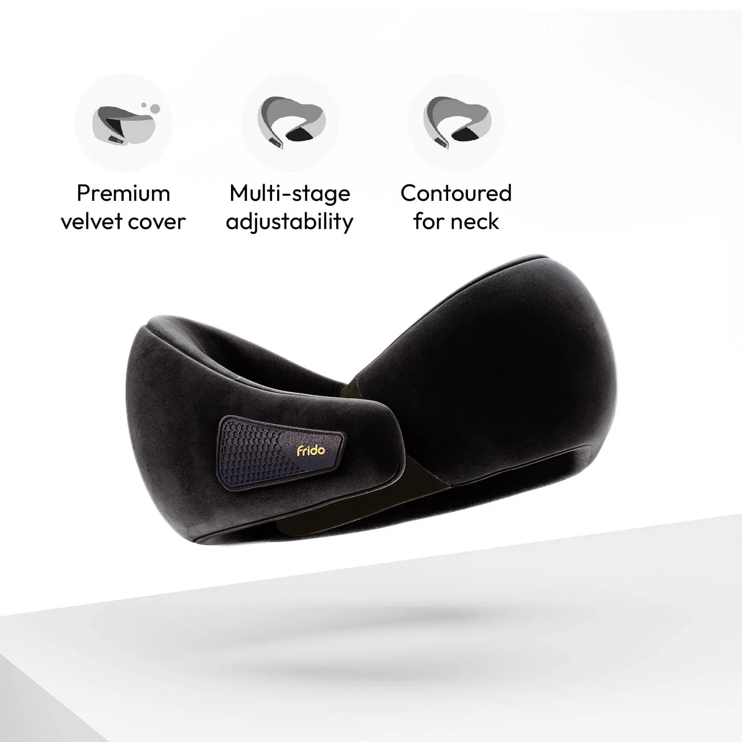 In-Depth Review: best travel pillow inflatable - Frido Travel Neck Pillow, 100% Hi-Per Foam, Lightweight Neck Support Pillow, Neck Pillow for Flight T 8 Frido Travel Neck Pillow, - view 7