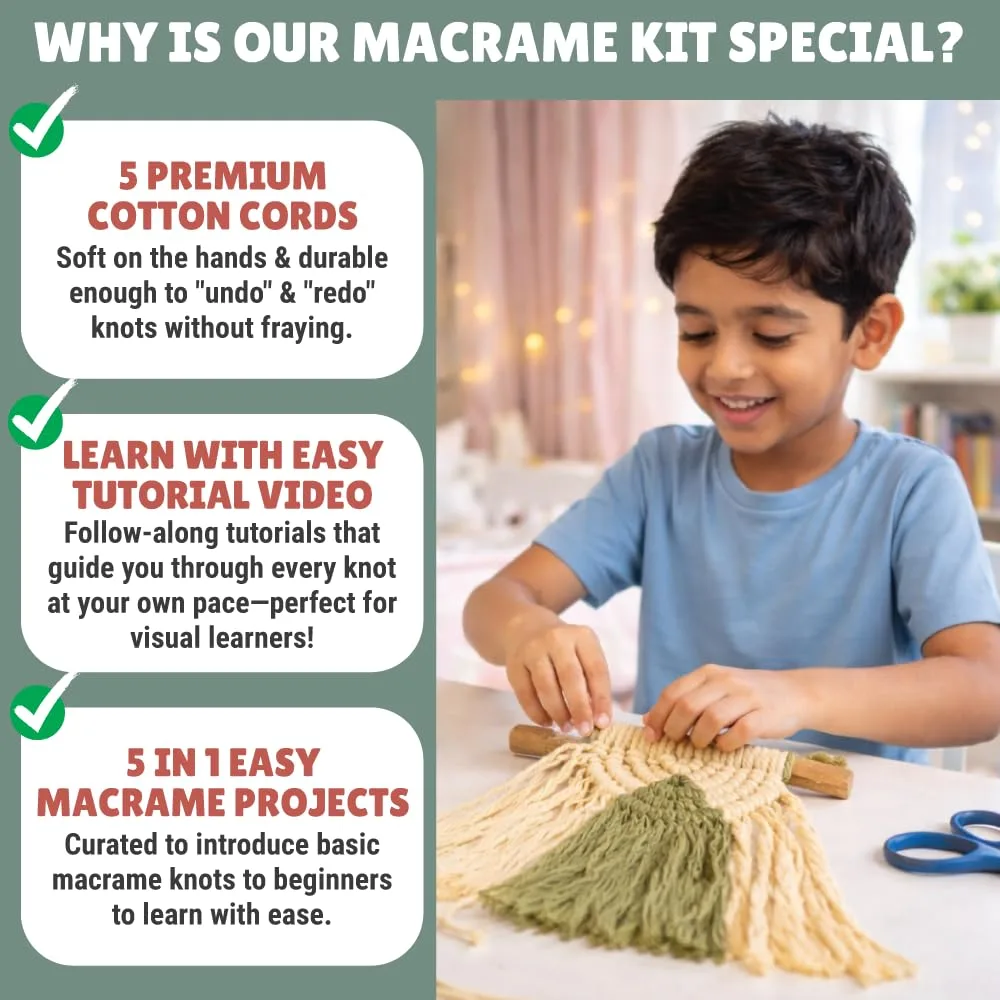 Kalakaram Macrame Kit for Beg - view 5