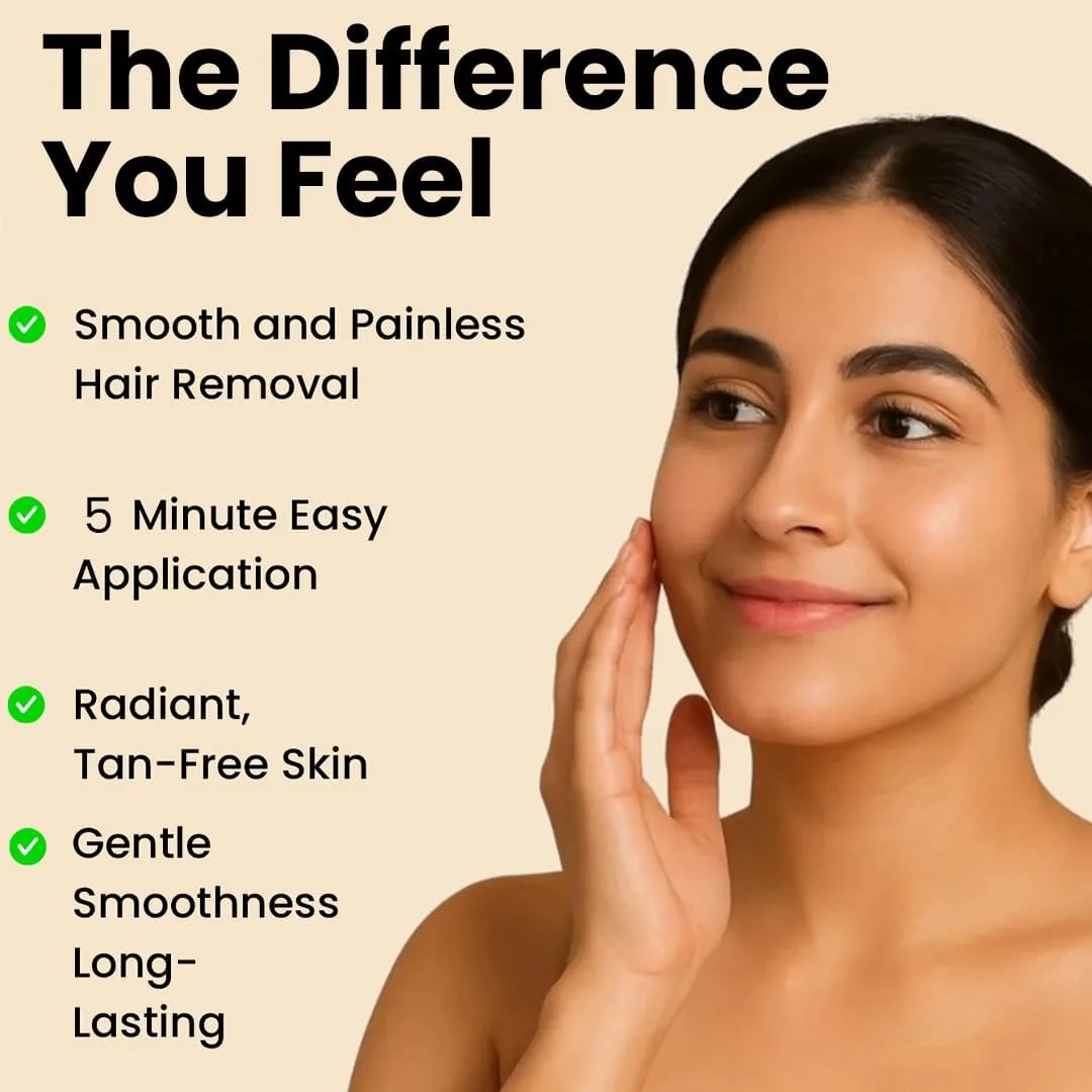 In-Depth Review: best waxing kit home - The Wellness Shop - Turmeric Facial Wax Powder, 5 min Painless Natural Face Hair Removal Waxing Powder, Easy t 4 The Wellness Shop - Tur - view 3