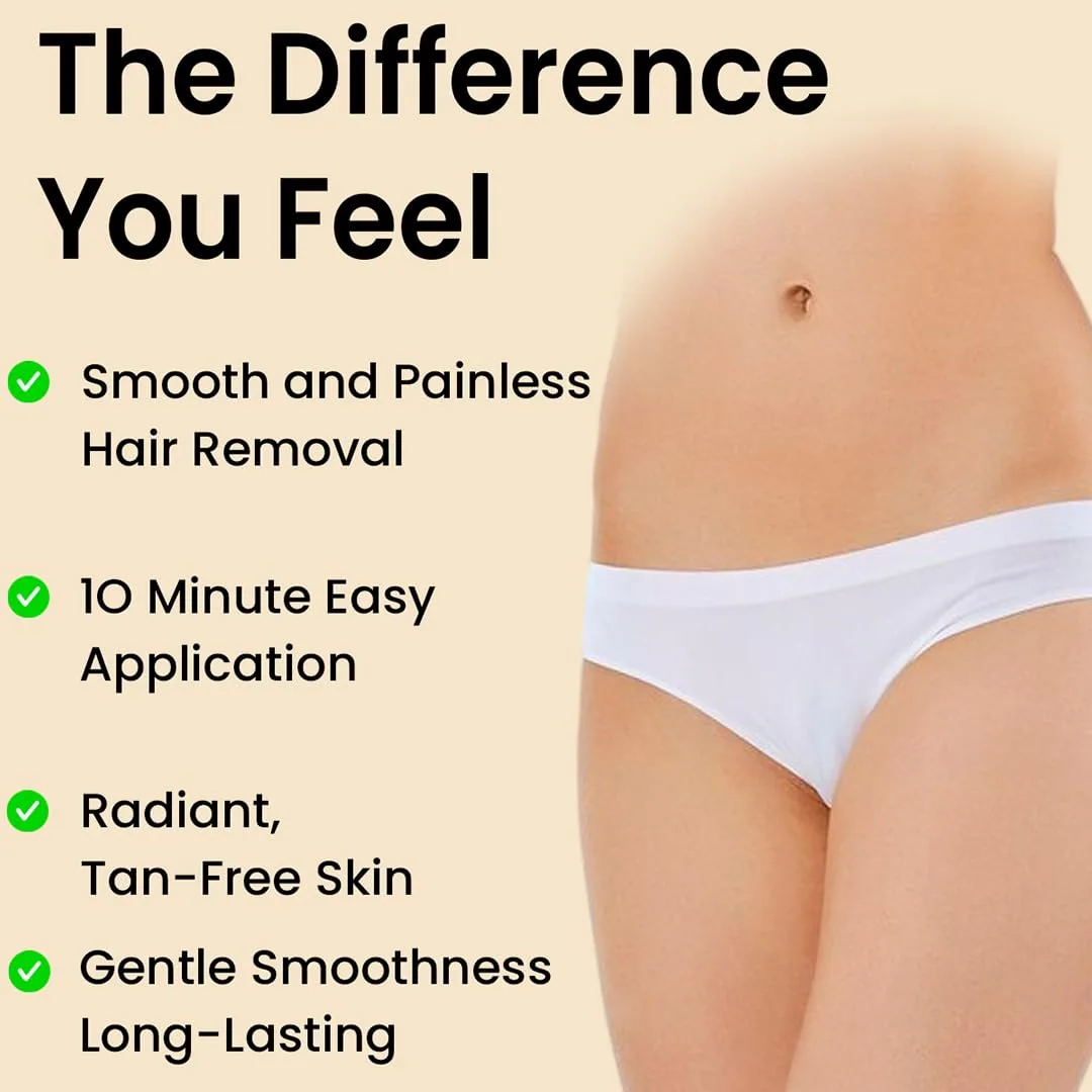 In-Depth Review: best hair removal cream - The Wellness Shop - Bikini Wax Powder 10 Minutes Herbal Hair Removal Wax Easy to use at home, No chemicals 5 The Wellness Shop - Bik - view 4