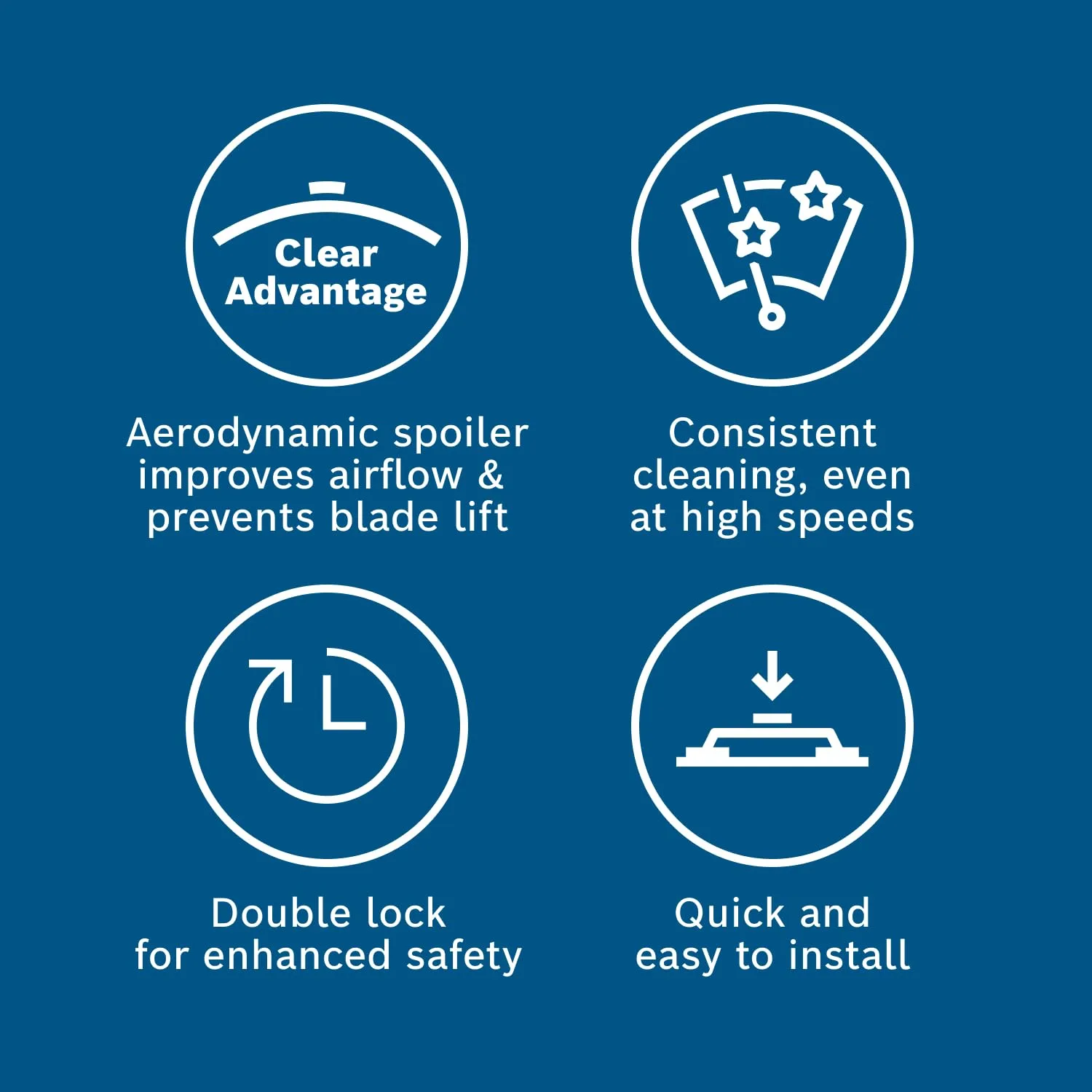 In-Depth Review: best car wiper blades - Bosch Wiper Blade 3397016576KTS CLEAR Advantage, Single, 16 Inch, Driver Side, Comes with Easy to Install Qui 6 Bosch Wiper Blade 3397016 - view 5