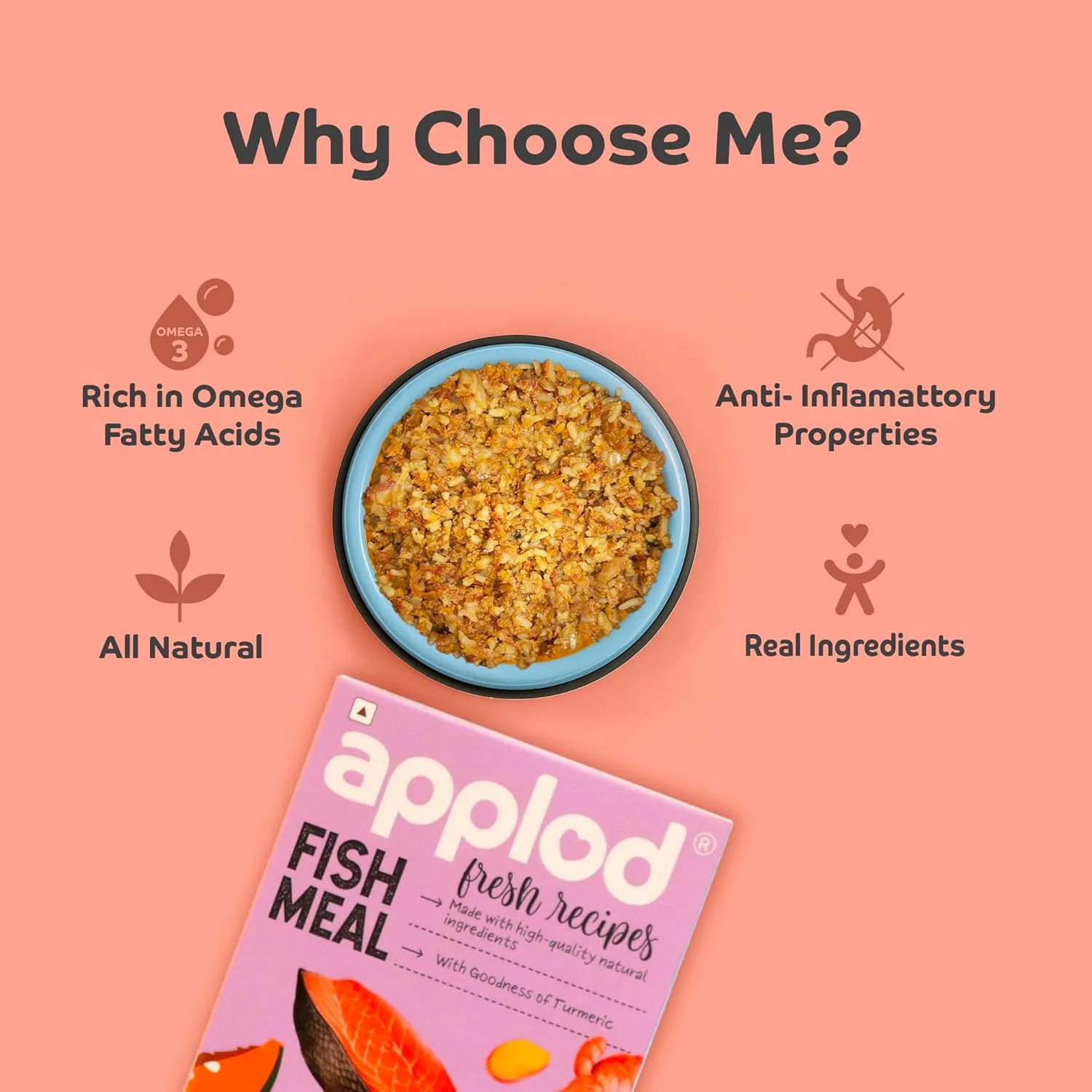 Fresh Fish Meal Dog Food - view 3