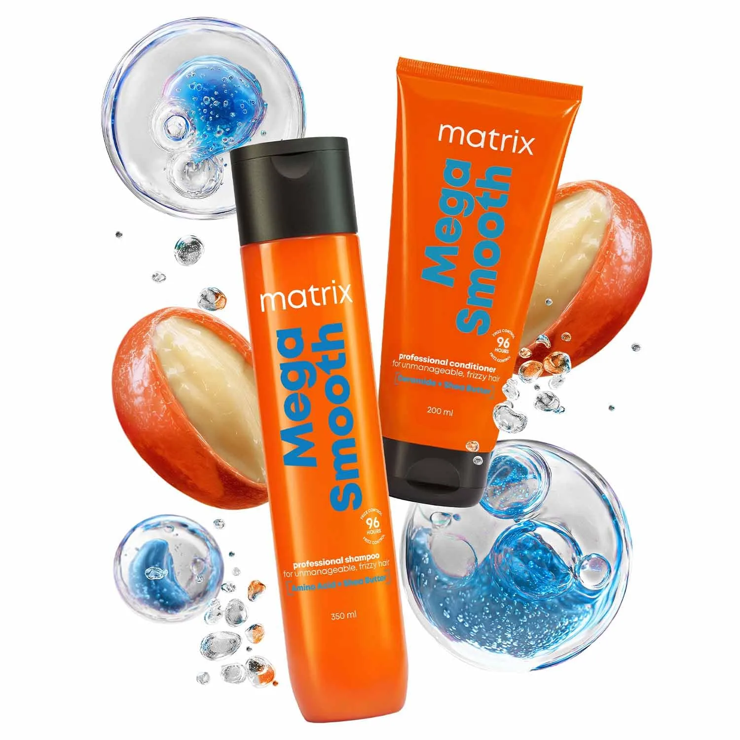In-Depth Review: best shampoo for hair fall - Matrix Mega Smooth Shampoo and Conditioner Combo with Shea Butter |Max Smoothness for 4 Days | Used by 1 11 Matrix Mega Smooth Shampoo - view 10