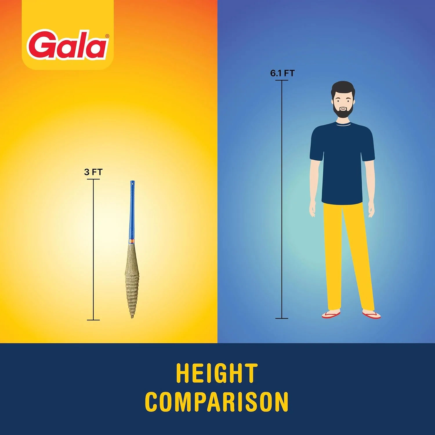Gala No Dust Floor Broom - view 7