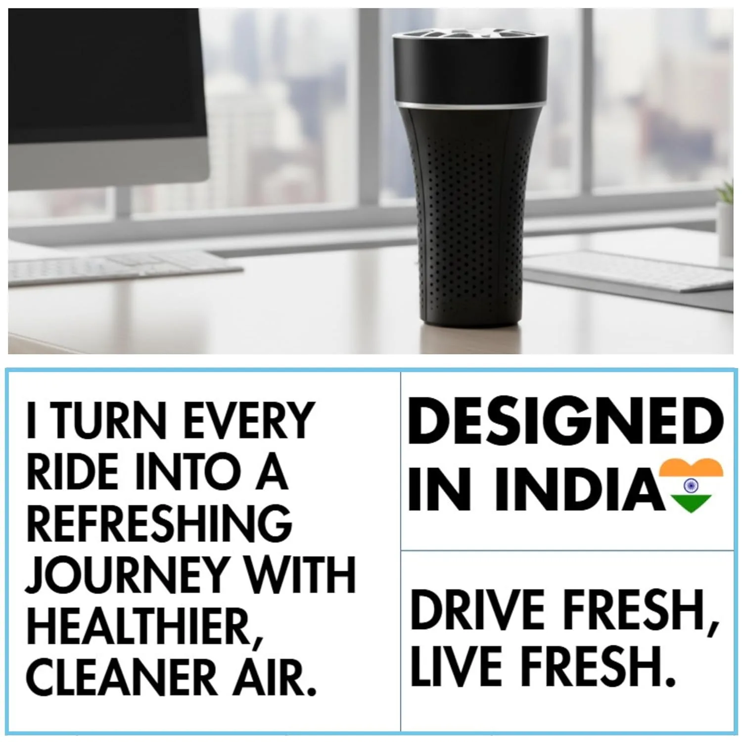 In-Depth Review: best car air purifier - Reffair AX50 Car Air Purifier with Plasma Ionizer & UVC Light H13 True HEPA Filter | 2.5x Powerful Airflow | 7 Reffair AX50 Car Air Purifi - view 6