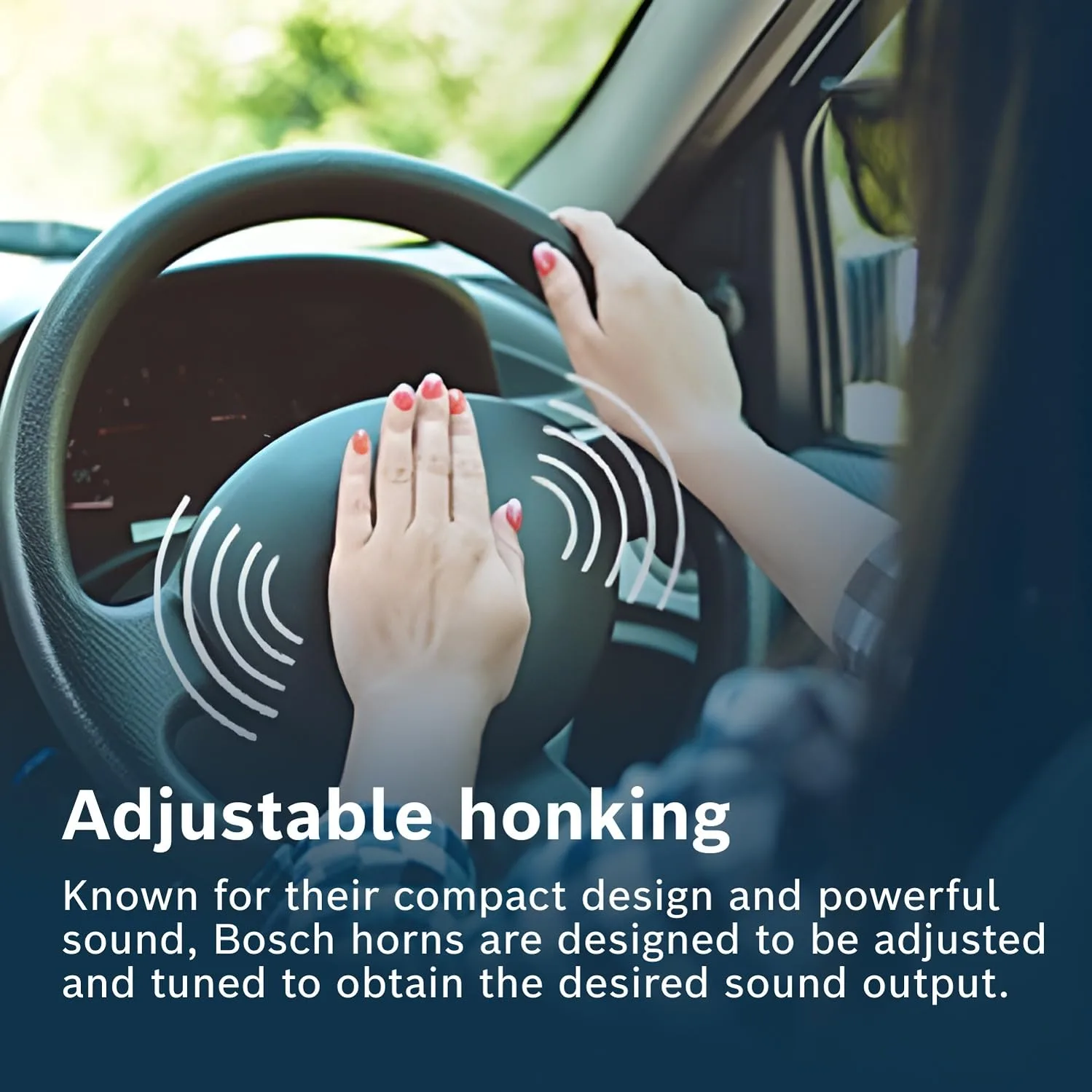 In-Depth Review: best car horn - Bosch Symphony Horn F002H10028 – Set of 2 Dual Tone Car Horns – 12V, 420/500 Hz, 105-118 dB – Unive 6 Bosch Symphony Horn F002H - view 5