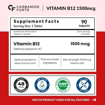 Carbamide Forte Vitamin B12 T - view 2