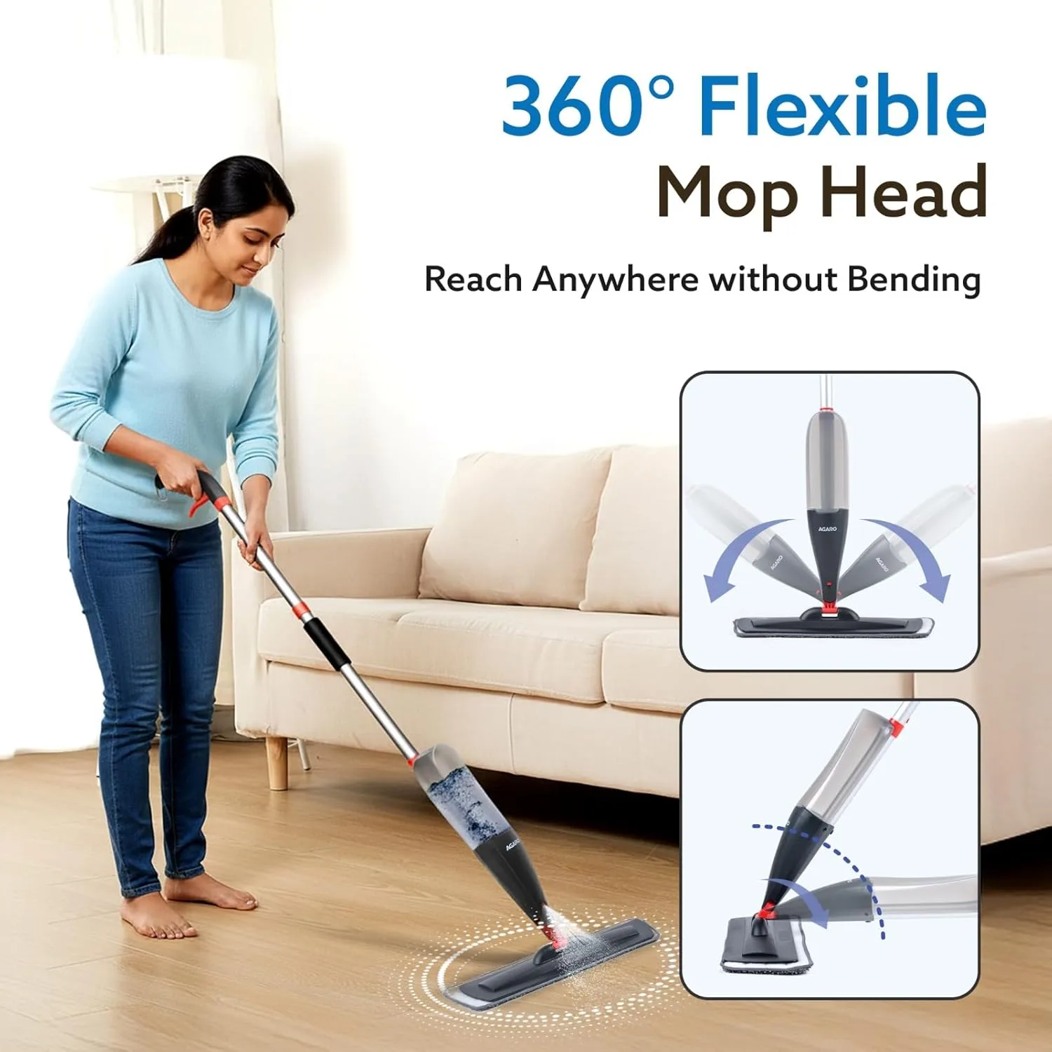 AGARO Delite Spray Mop fo - view 5
