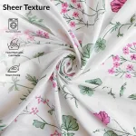 HOMEMONDE Cotton Sheer Curtai - view 6