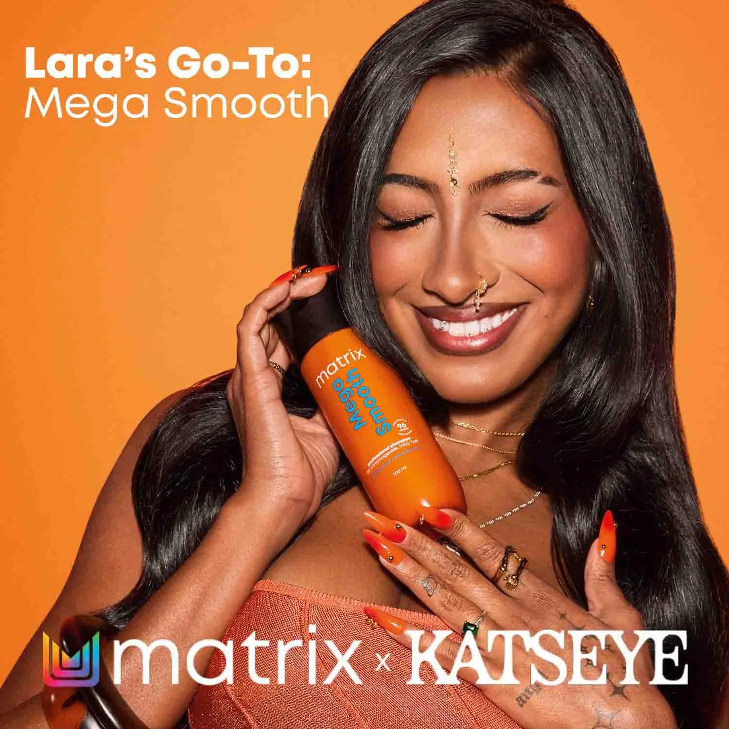 In-Depth Review: best shampoo for hair fall - Matrix Mega Smooth Shampoo and Conditioner Combo with Shea Butter |Max Smoothness for 4 Days | Used by 1 4 Matrix Mega Smooth Shampoo - view 3