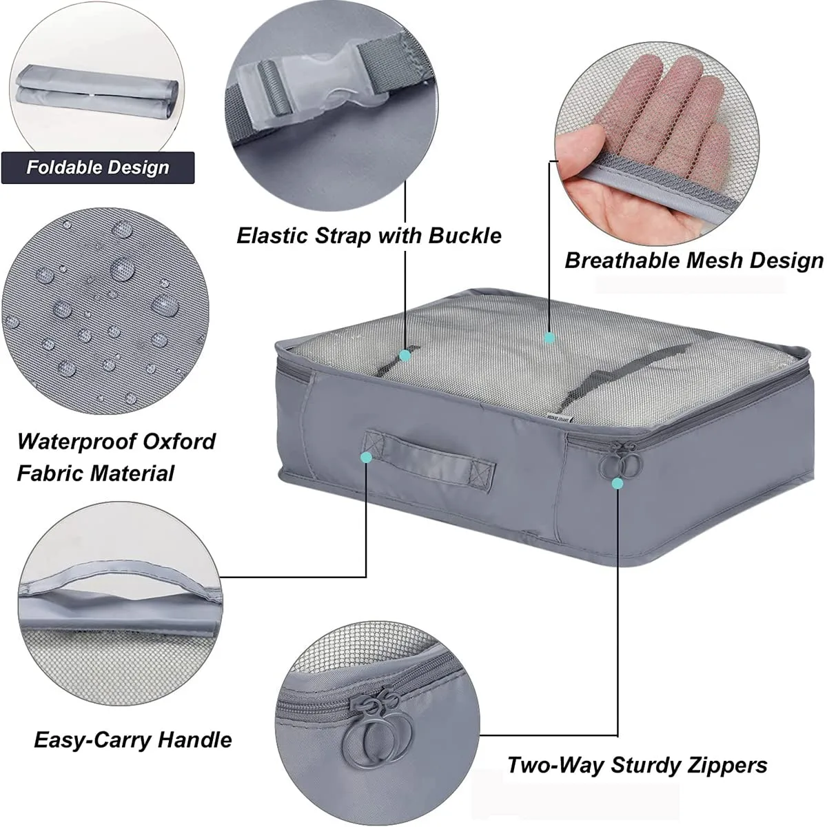 In-Depth Review: best packing cubes set - best packing cubes set – Niwlix Travel Organizer 7 in 1 Pack 3 Niwlix Travel Organizer 7 - view 2