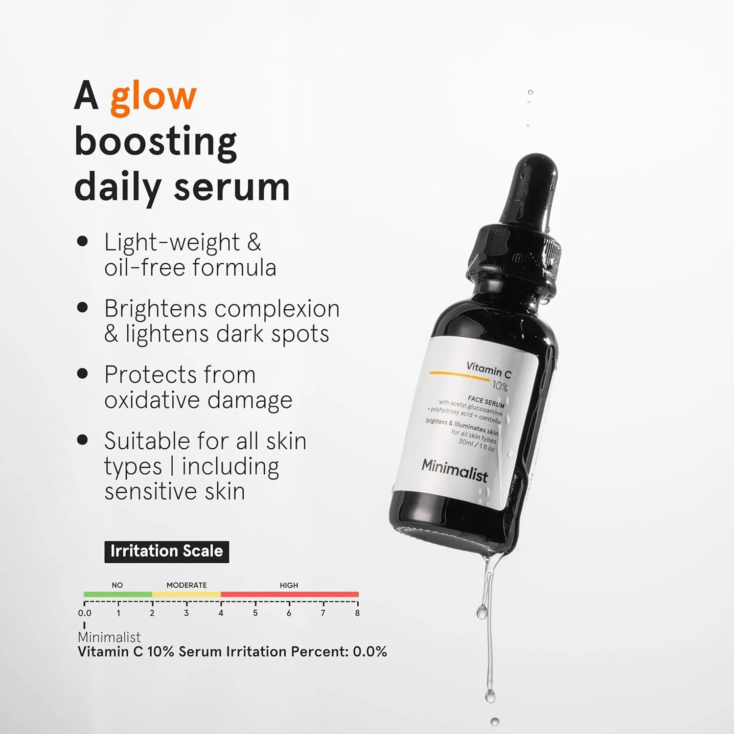 In-Depth Review: best face serum vitamin c - Minimalist 10% Advanced Vitamin C Serum for Glowing Skin | Brightening & Dark Spot Treatment | Treats Une 4 Minimalist 10% Advanced Vitami - view 3