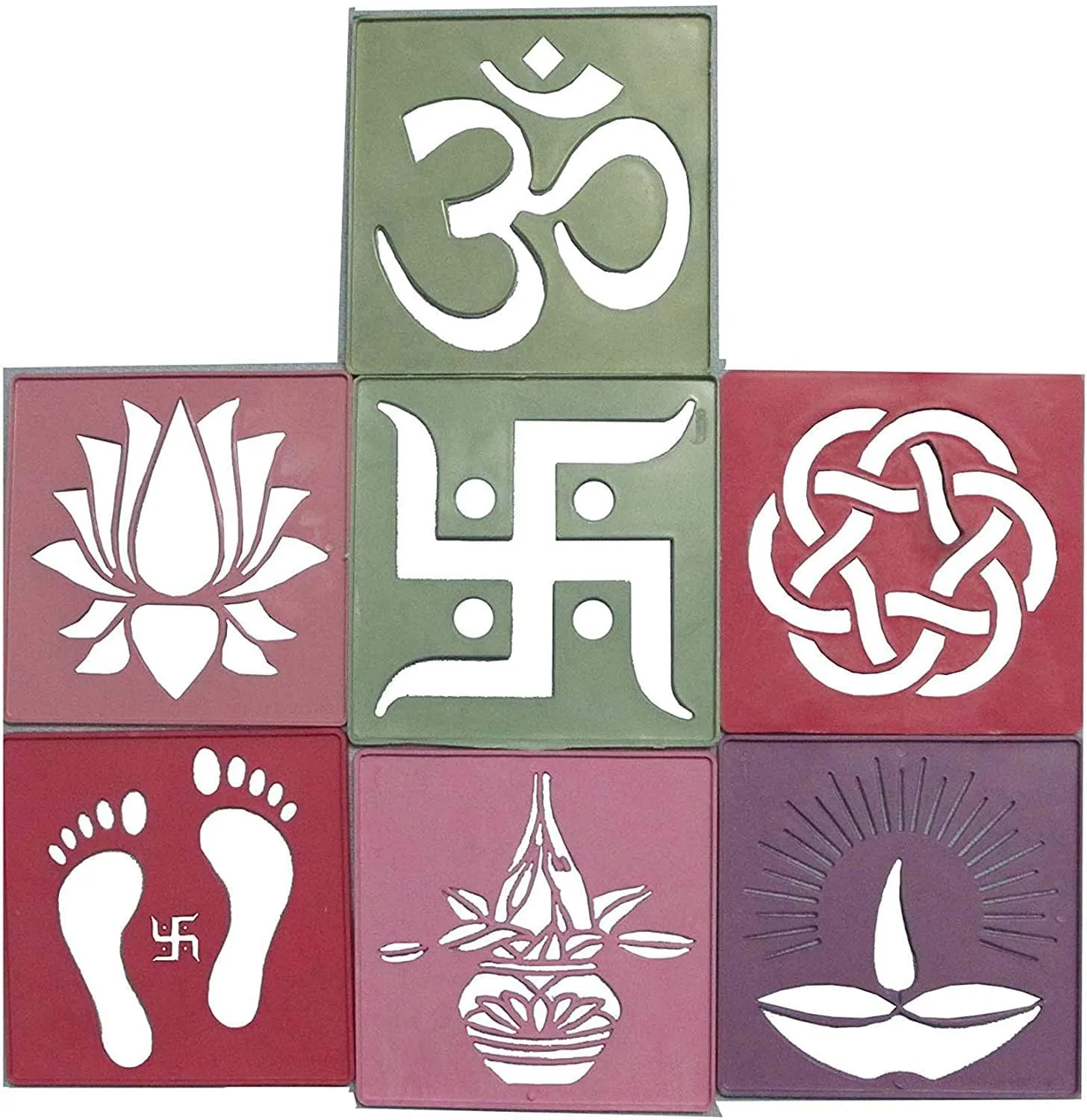 best rangoli stencils - Ascension 12 Different Design Draw R 5 Ascension 12 Different Design - view 5