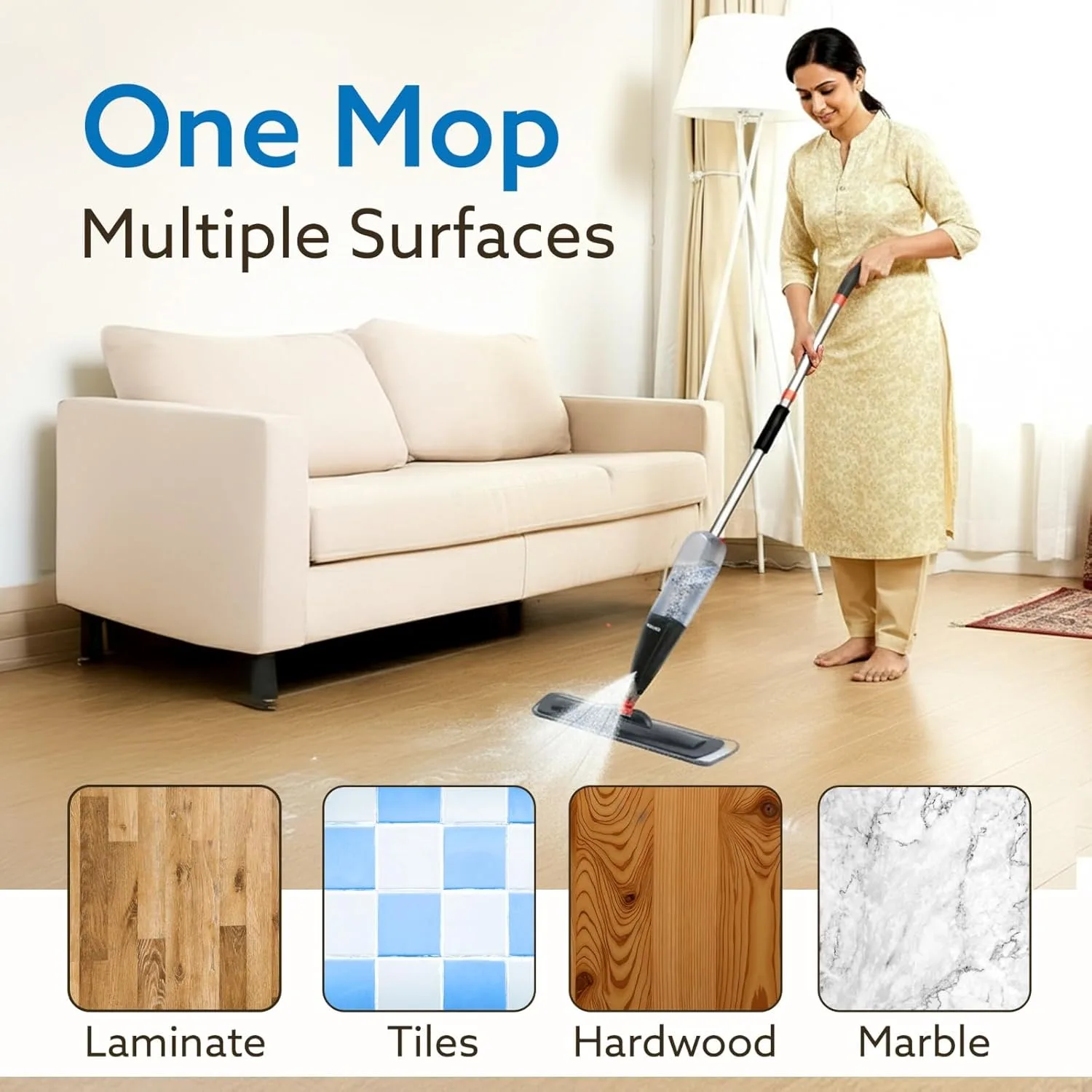 AGARO Delite Spray Mop fo - view 3