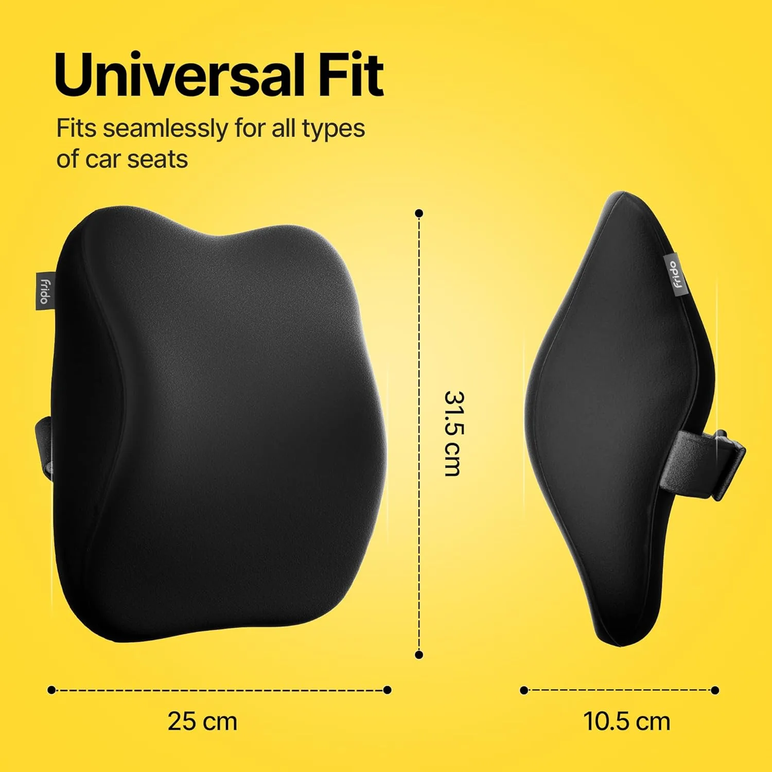 In-Depth Review: best car neck pillow - Frido Ultimate Car Neck Rest Pillow | Ultrasoft Pillow for Comfortable Car Rides | Superior Neck Support Cushi 7 Frido Ultimate Car Neck R - view 6