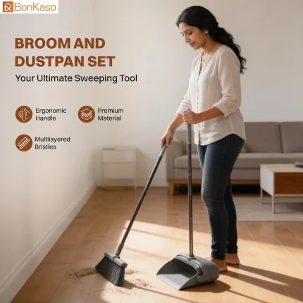 BonKaso Broom and Dustpan S - view 2