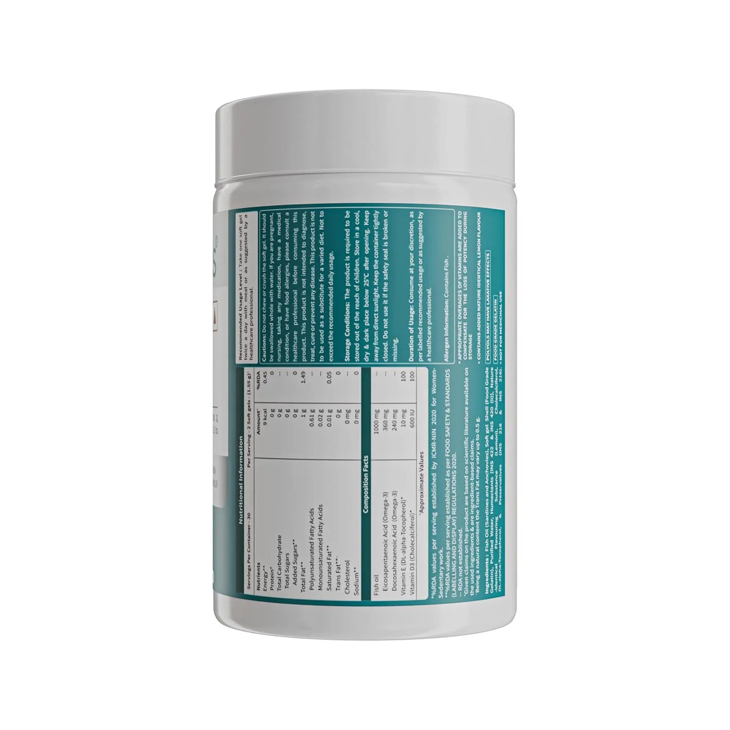 best omega 3 capsules - Neuherbs Mini Deep Sea Omega 3 Fish 6 Neuherbs Mini Deep Sea Omega - view 6