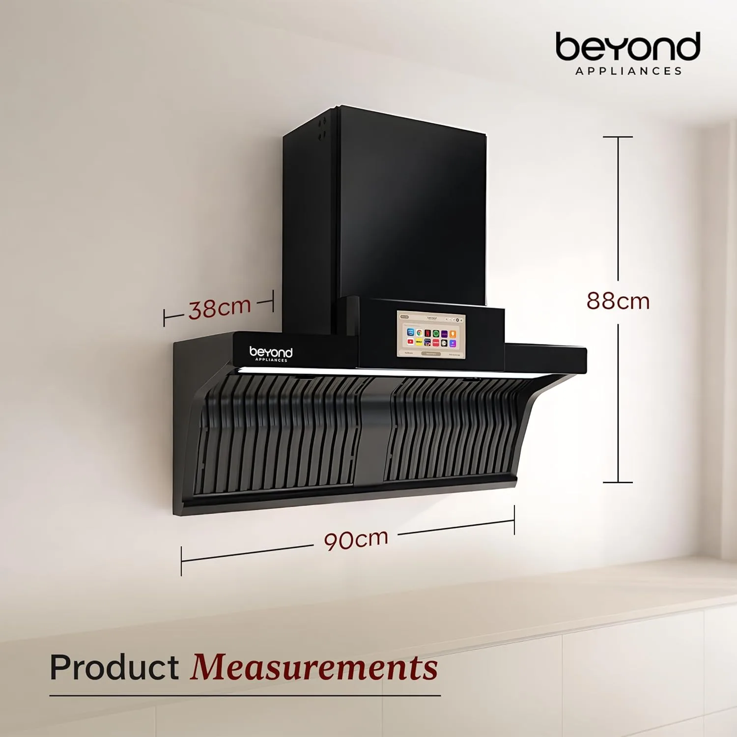 kitchen chimney for home - Best - Beyond Appliances Orion 90 7 Beyond Appliances Orion 90 - view 7