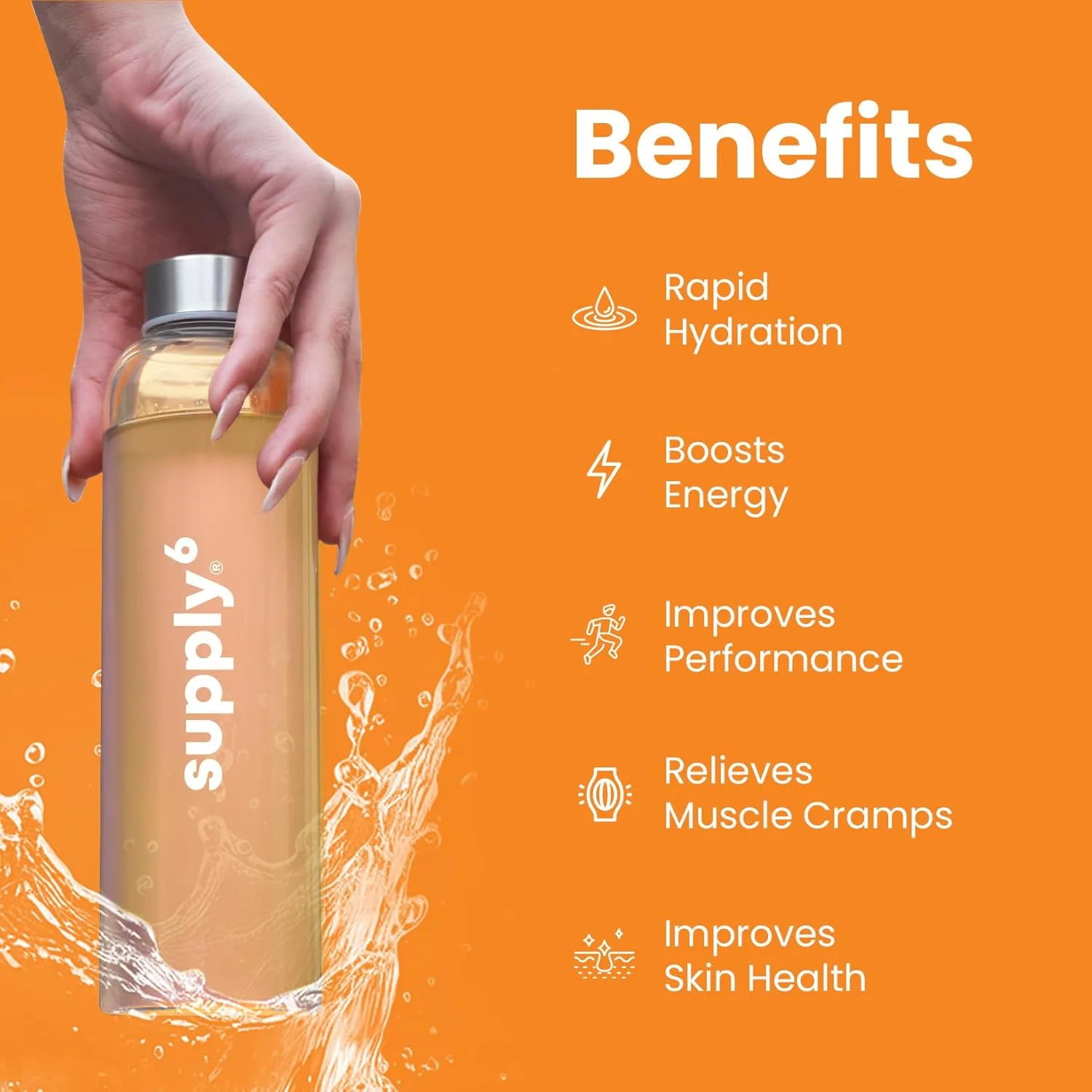 In-Depth Review: best electrolyte powder - Supply6 Salts | Electrolyte Mix | Zero Added Sugar | Sodium, Potassium, Magnesium, Zinc & Fiber | Keto 4 Supply6 Salts | Electrolyte - view 3