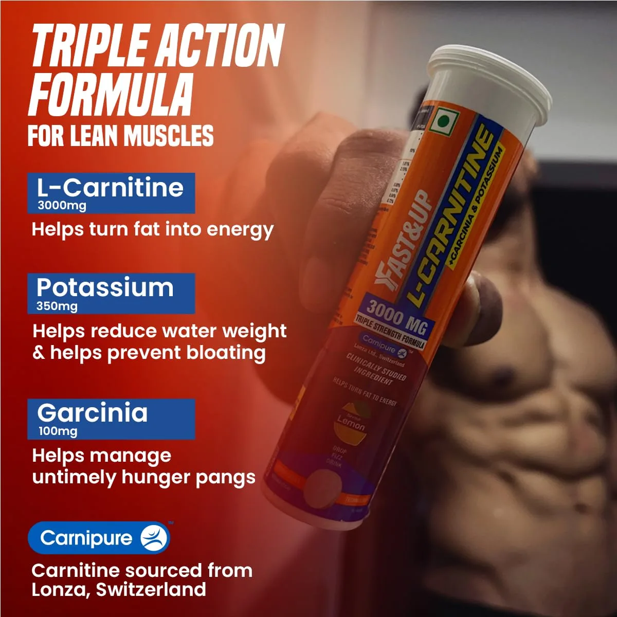 best pre workout supplement - Fast&Up L Carnitine Tartr 3 Fast&Up L Carnitine Tartrat - view 3