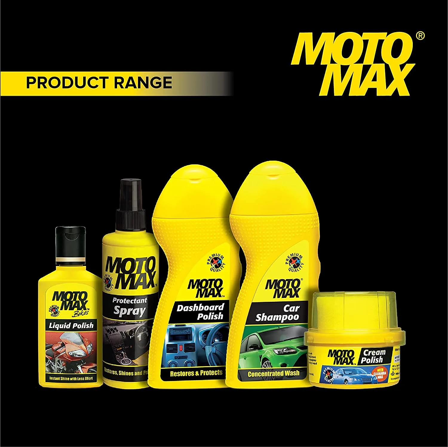In-Depth Review: best bike polish spray - Motomax Shiner Multi surface Spray Polish 100ml|Instantly Cleans, Polishes and Shines Motorbikes, Scooters, 8 Motomax Shiner Multi surfac - view 7