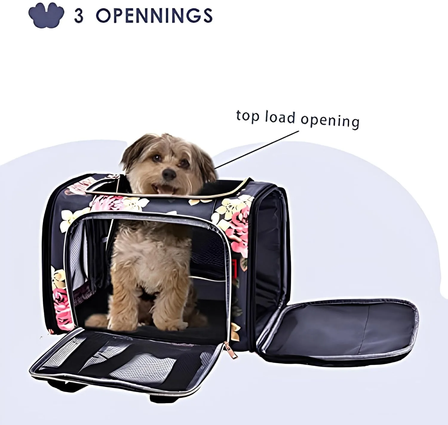 In-Depth Review: best pet carrier for travel - KIKA Pets Goldfinch Cat Bag Carrier | Small Dog Puppy Bag Carrier | Airline Dimension Approved Akasa - 3 KIKA Pets Goldfinch Cat - view 2