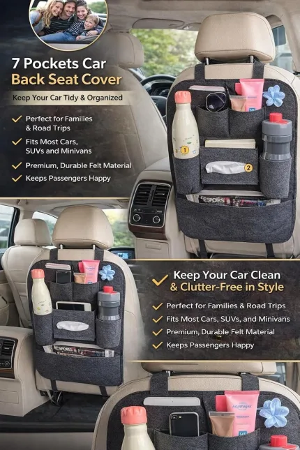 Car Back Seat Organizer - view 2