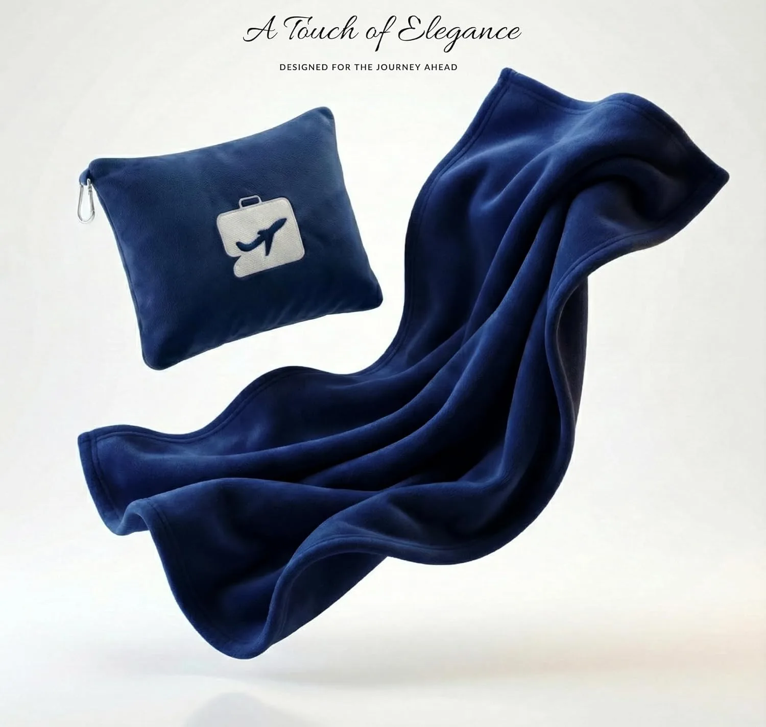 In-Depth Review: best travel pillow blanket - VAS COLLECTIONS Travel Pillow Blanket 2-in-1, Ultra Soft Flannel Blanket with Carry Case, 65x40 Inches, 5 VAS COLLECTIONS Travel - view 4