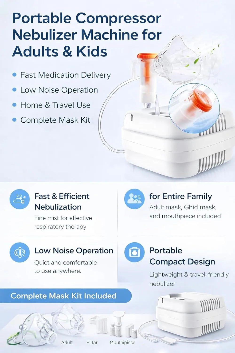 Compressor Nebulizer Machine f - view 4