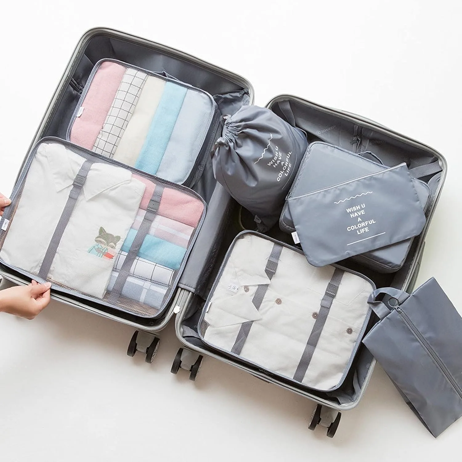 In-Depth Review: best packing cubes set - best packing cubes set – Niwlix Travel Organizer 7 in 1 Pack 5 Niwlix Travel Organizer 7 - view 4