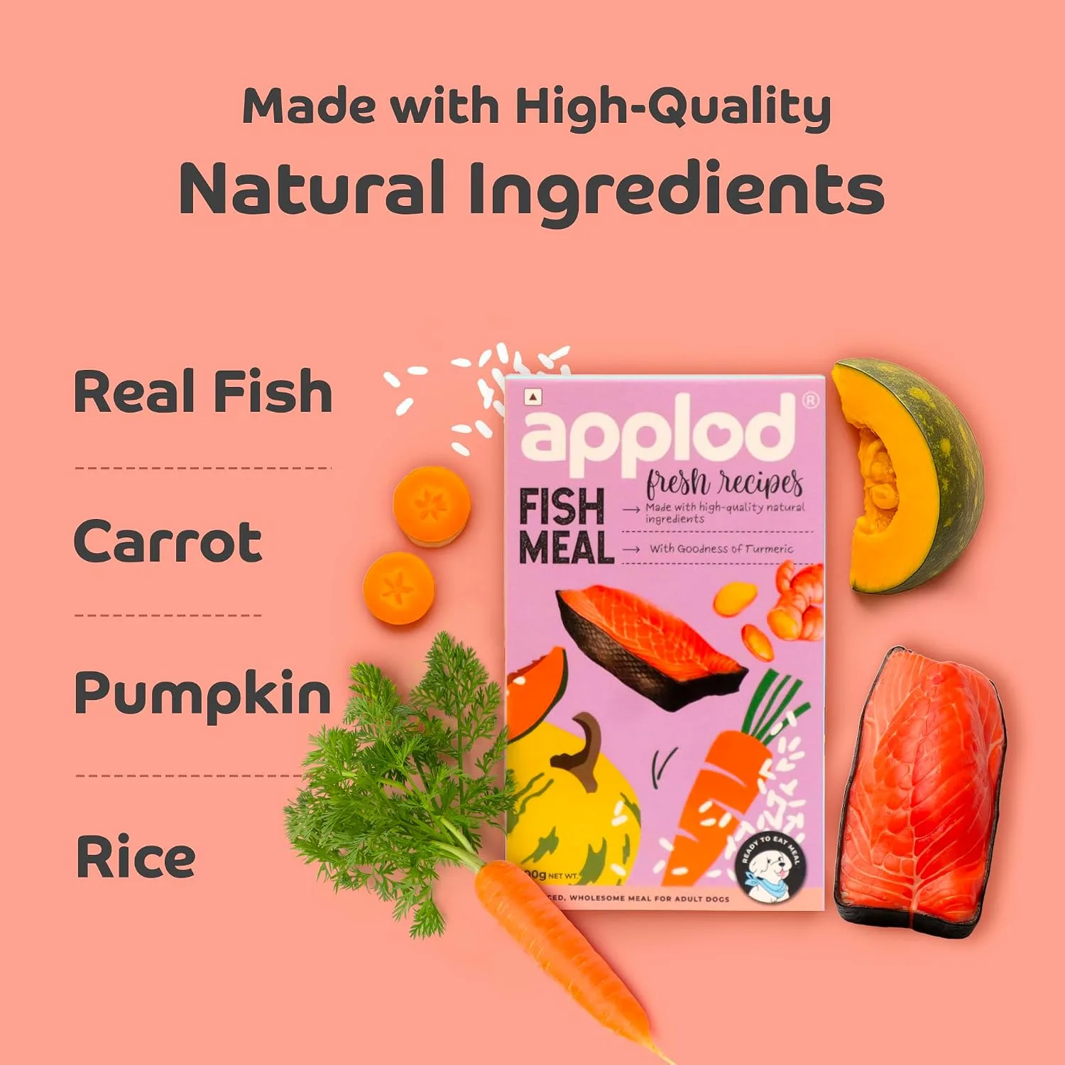 Fresh Fish Meal Dog Food - view 4