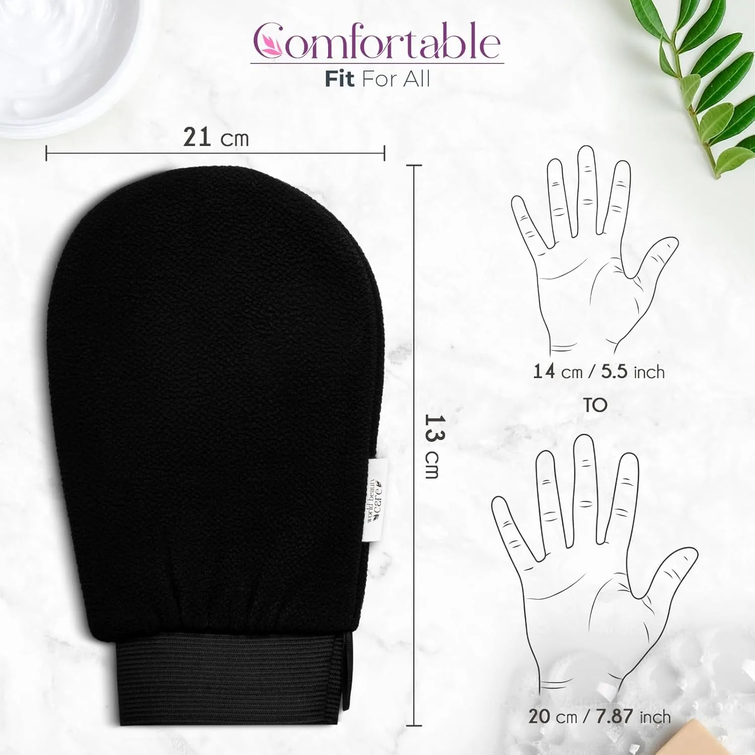 In-Depth Review: best body scrubber loofah - WBC WORLDBEAUTYCARE WBC Body Exfoliating Glove - Pure Viscose Fibre, Double-Layered Exfoliating Body Glov 5 WBC WORLDBEAUTYCARE Bo - view 4
