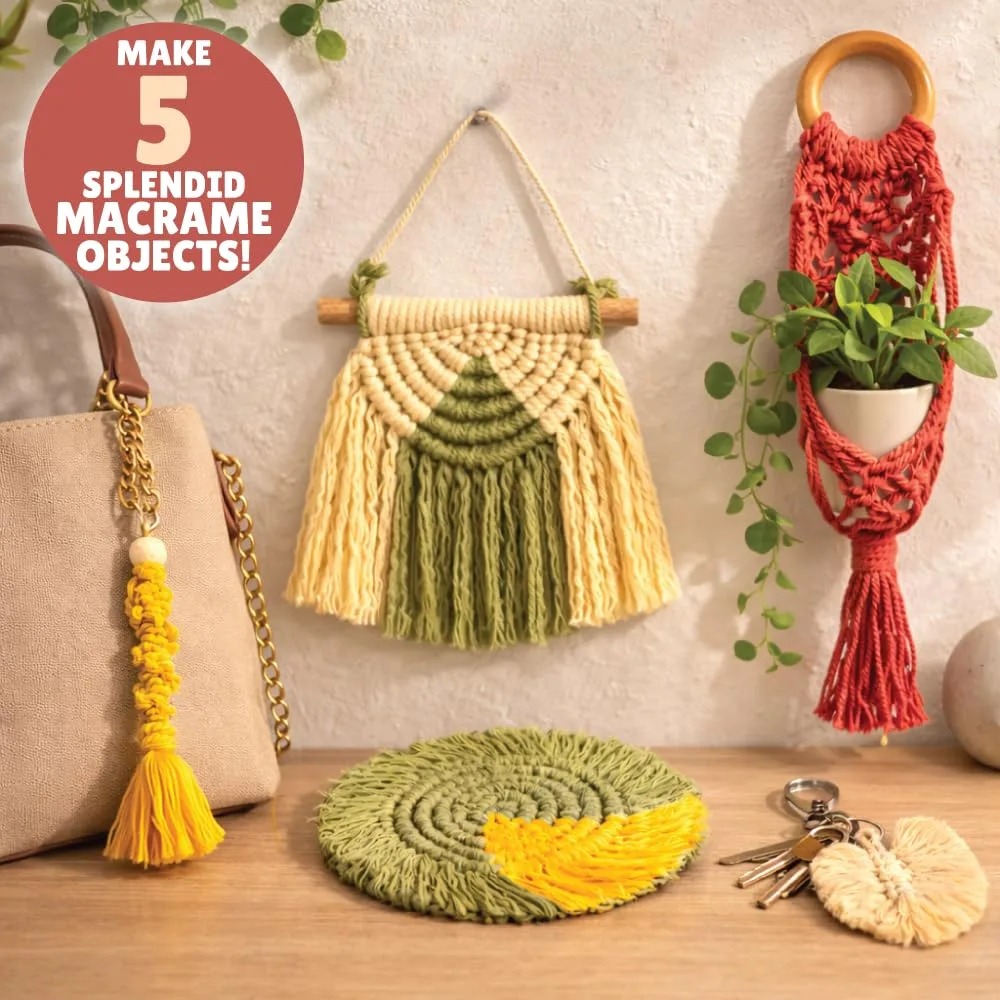 Kalakaram Macrame Kit for Beg - view 2