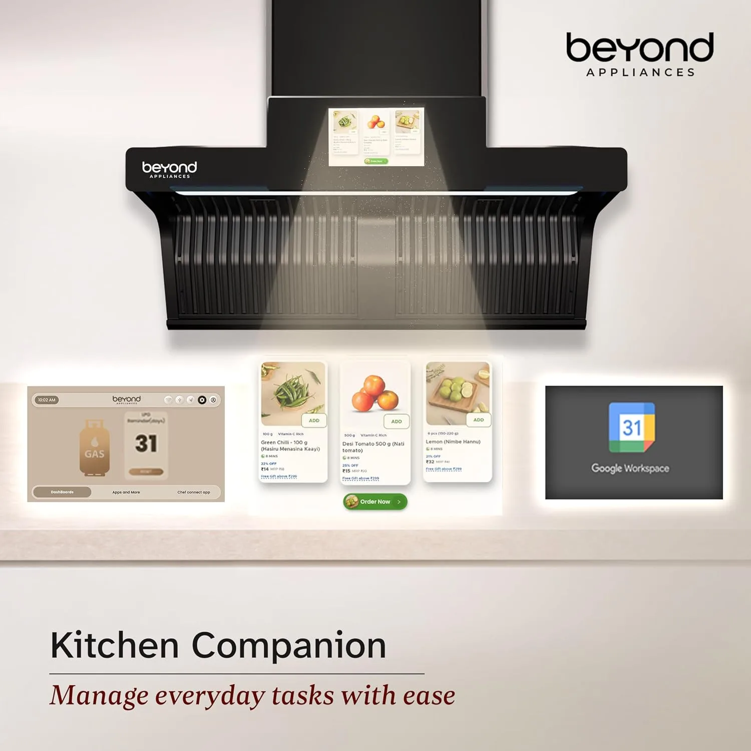 kitchen chimney for home - Best - Beyond Appliances Orion 90 5 Beyond Appliances Orion 90 - view 5