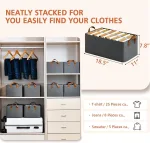 DAREV 4 Pcs Wardrobe Orga - view 4