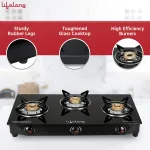 Lifelong 3 Burner Gas Stove - view 3