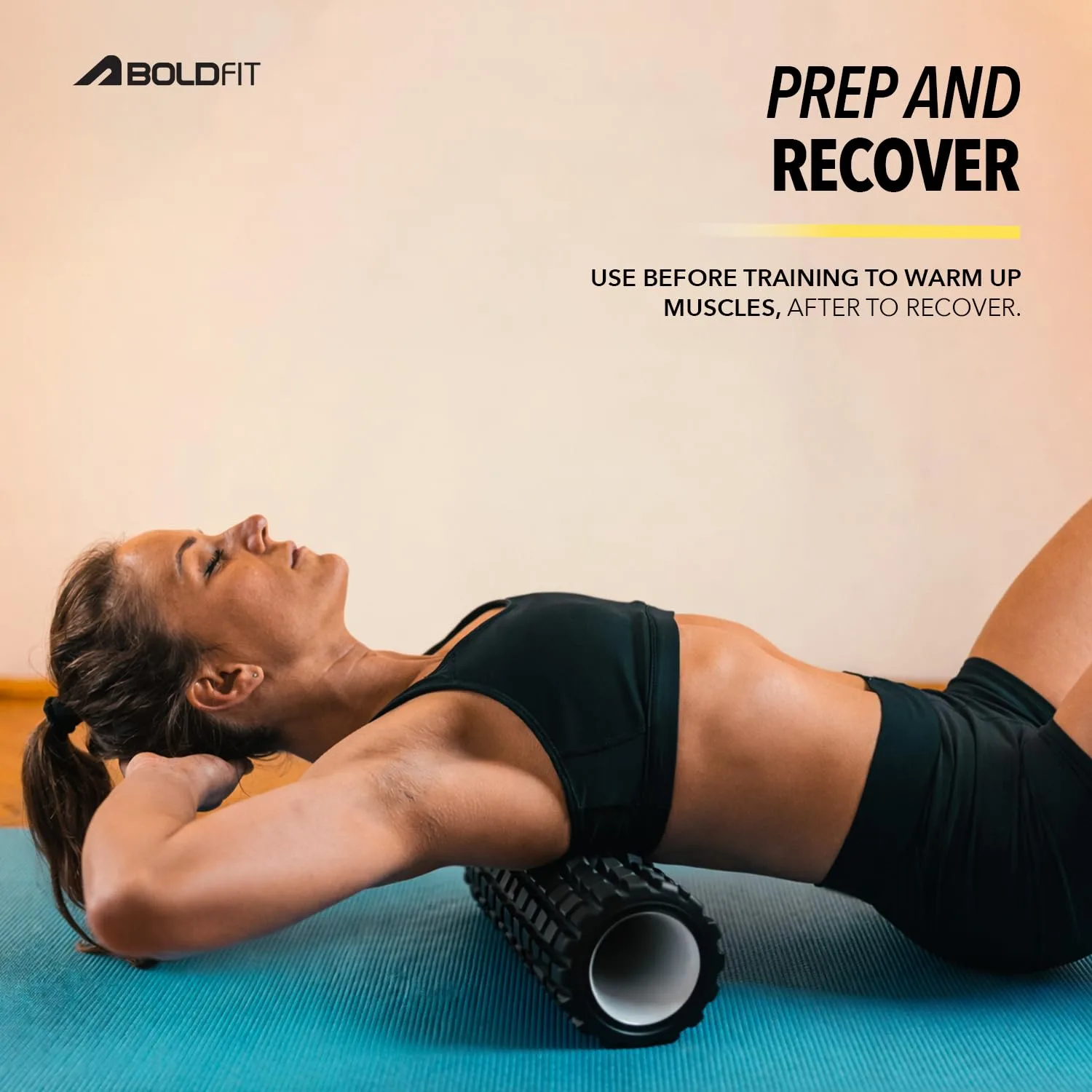 In-Depth Review: best foam roller for muscles - Boldfit Foam Roller for Back Pain, Deep Tissue Massage and Body Pain High Density Foam Roller for Exer 5 Boldfit Foam Roller for Bac - view 4