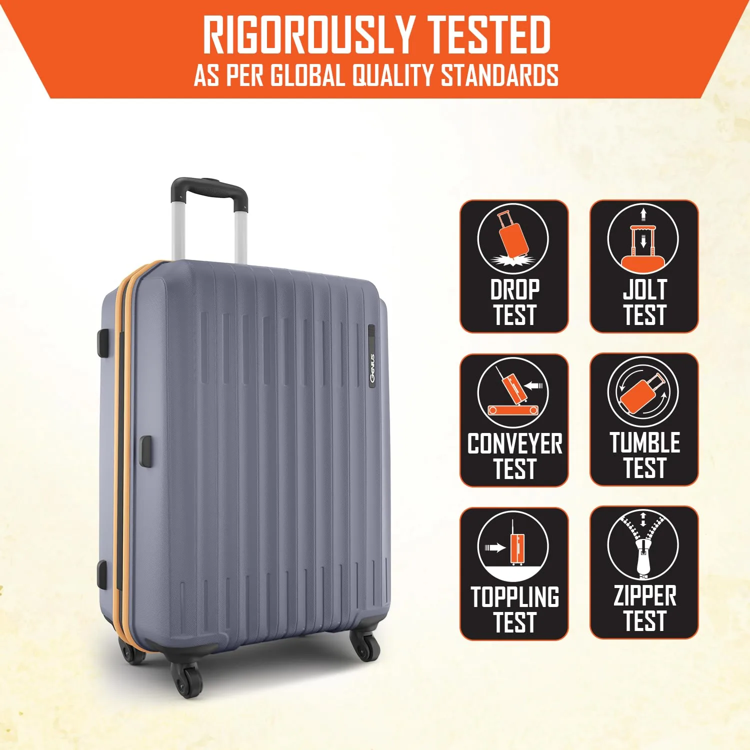 best hard shell suitcase - Safari Genius Alley Set of 3 (Cab 5 Safari Genius Alley Set of - view 5