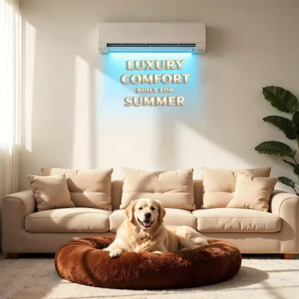 ZEXSAZONE Round Donut Pet Bed - view 2