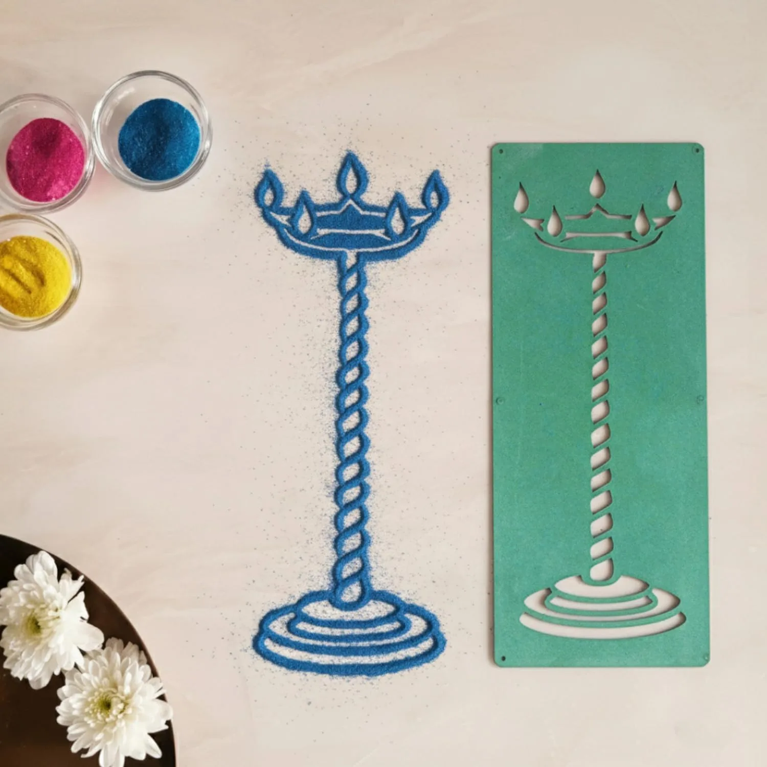 best rangoli stencils - Ascension 12 Different Design Draw R 7 Ascension 12 Different Design - view 7