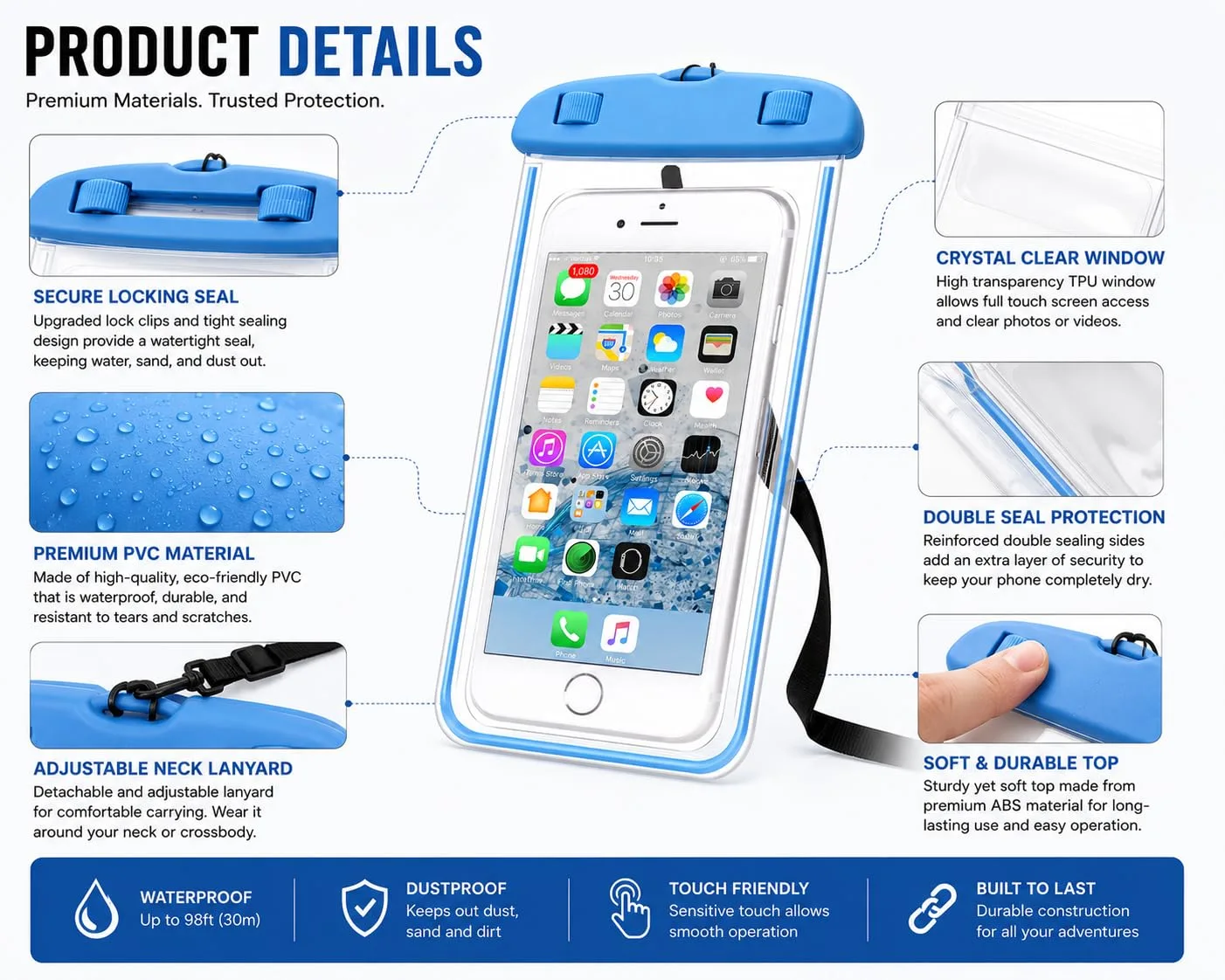 INSTAMALL Waterproof Rain & D - view 8