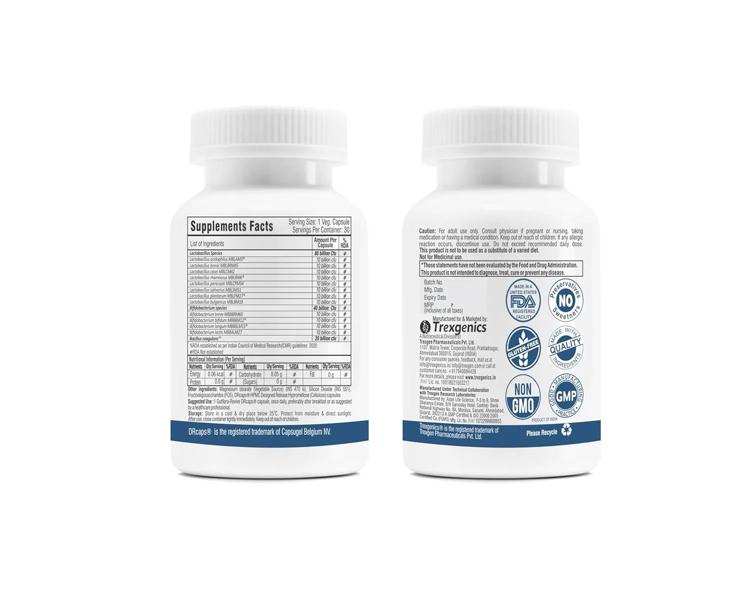 Trexgenics GUTFLORA-REVIVE Pro - view 2