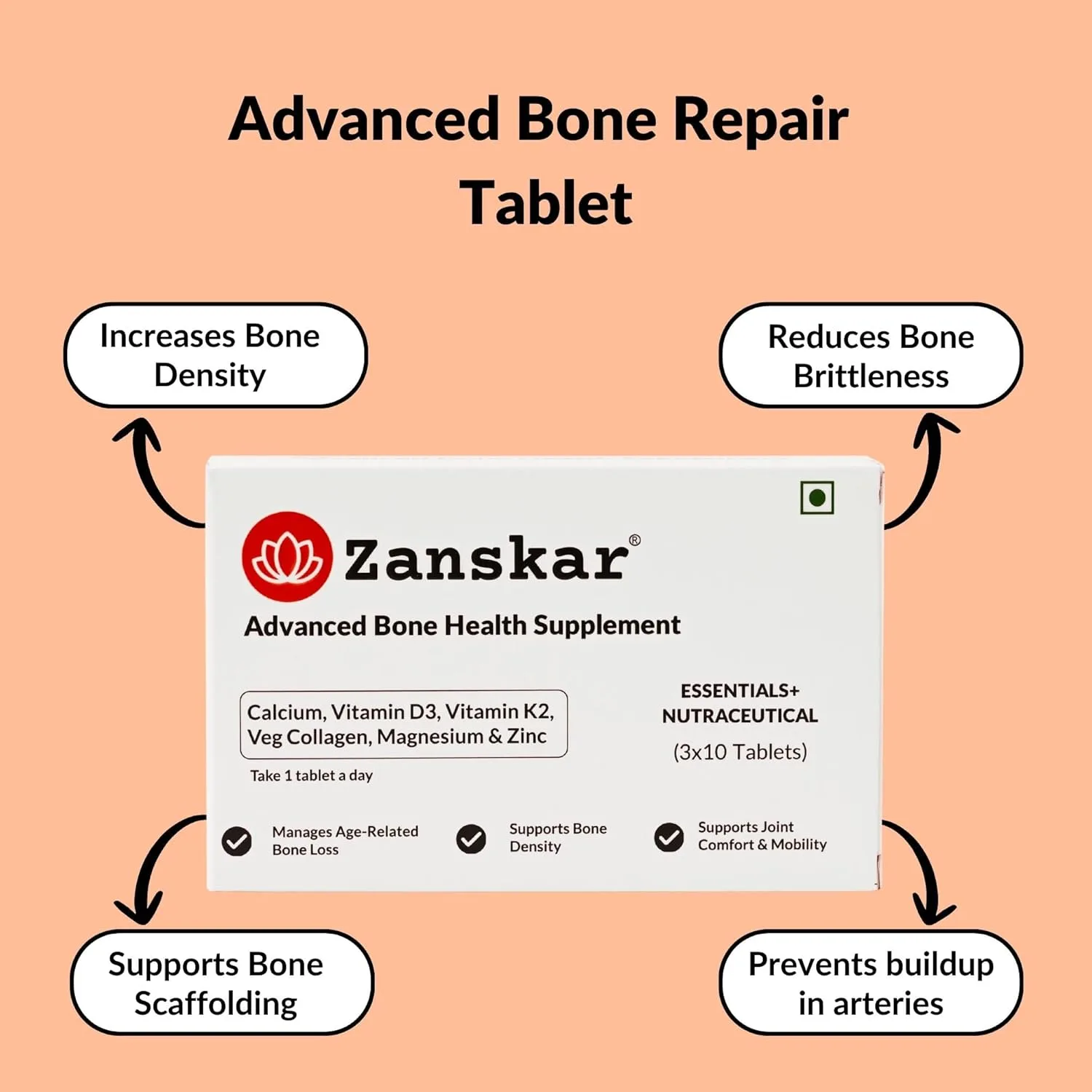 Zanskar Advanced Bone Healt - view 2