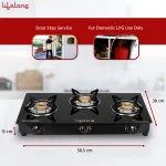 Lifelong 3 Burner Gas Stove - view 4