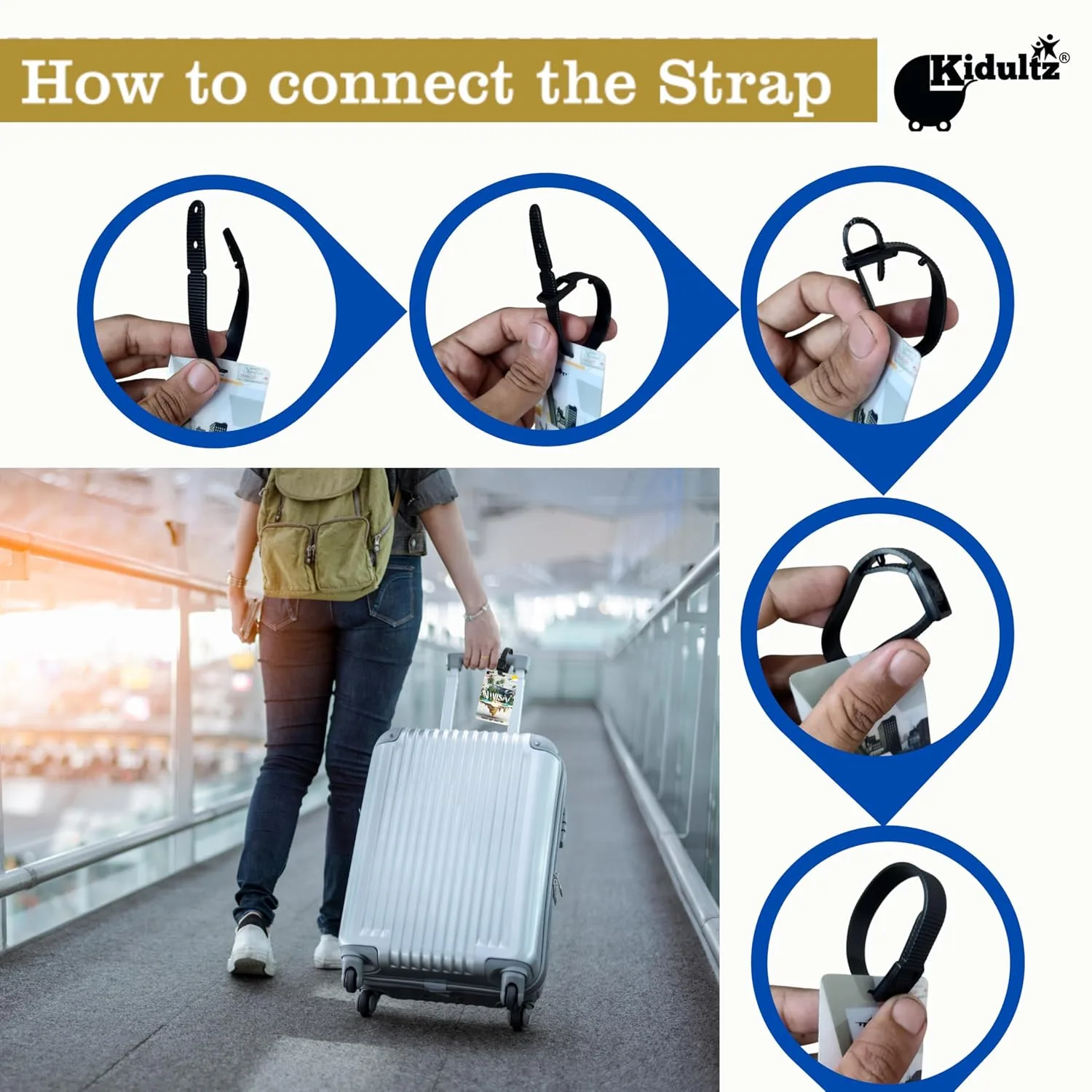 best luggage tag set - (Set of 10) Synthetic Luggage Tags wi 6 (Set of 10) Synthetic Lu - view 6